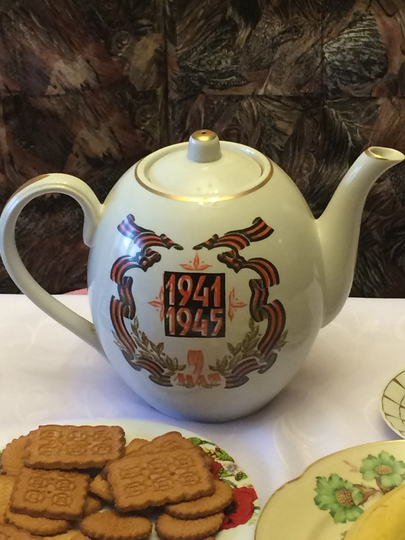 Реликвия семьи Белозеровых — «победный чайник», в память о Великой Отечественной войне.