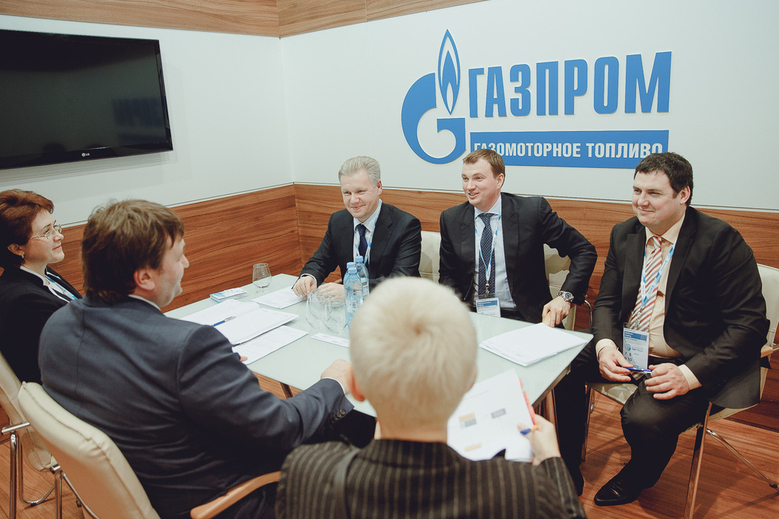 Во время встречи с руководством ООО «Газпром газомоторное топливо».